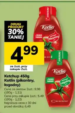Hitpol Ketchup Kotlin (pikantny, łagodny) oferta