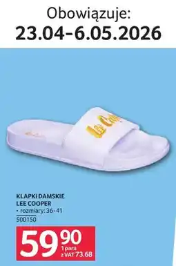 Selgros Klapki damskie Lee Cooper oferta
