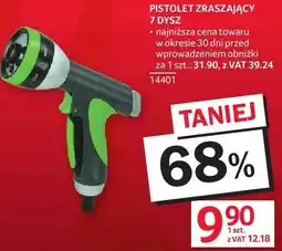 Selgros Pistolet zraszający 7 dysz oferta