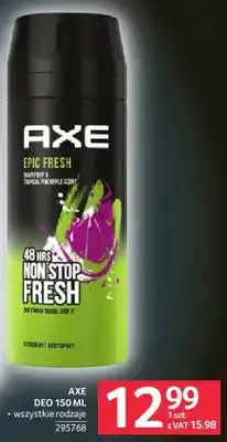 Selgros Dezodorant AXE DEO oferta
