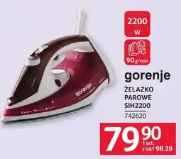 Selgros Żelazko parowe SIH2200 gorenje oferta