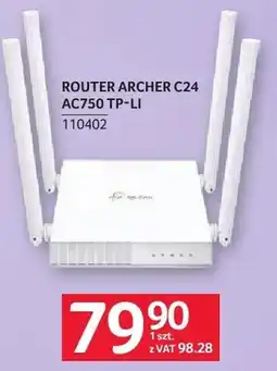 Selgros Router Archer C24 AC750 TP-LI oferta