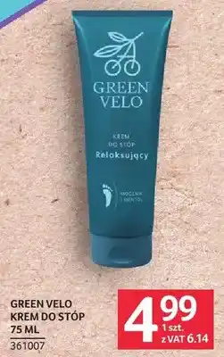 Selgros Krem do stóp GREEN VELO oferta