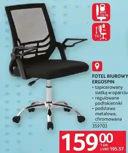 Selgros Fotel biurowy Ergospin oferta