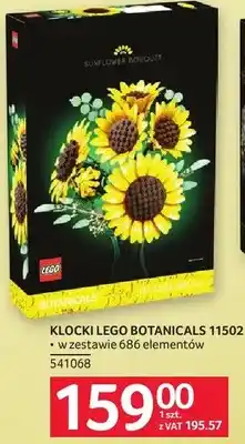 Selgros Klocki LEGO BOTANICALS 11502 Słoneczniki oferta