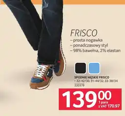 Selgros Spodnie męskie Frisco oferta