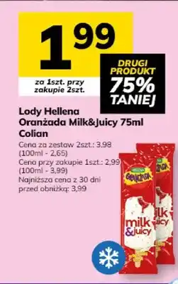 Hitpol Lody Hellena Oranżada Milk&Juicy oferta