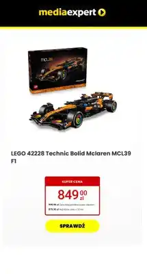 Media Expert 42228 Technic Bolid Mclaren MCL39 F1 oferta