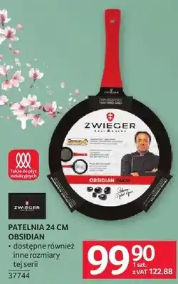 Selgros Patelnia 24 cm OBSIDIAN ZWIEGER oferta