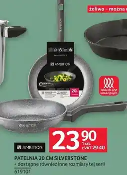 Selgros Patelnia 20 cm SILVERSTONE AMBITION oferta
