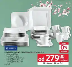 Selgros Komplet obiadowy 30 części Opera Lubiana oferta