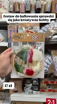 Pepco Zestaw do haftowania oferta