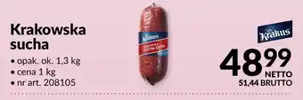 Krakowska sucha Kraltus