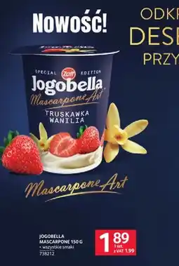 Selgros Jogurt Jogobella Mascarpone Art truskawka wanilia oferta