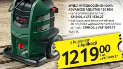 Selgros Myjka wysokociśnieniowa Bosch Advanced Aquatak 160 BSH oferta