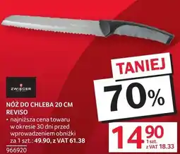 Selgros Nóż do chleba ZWILLING REVISO 20 cm oferta