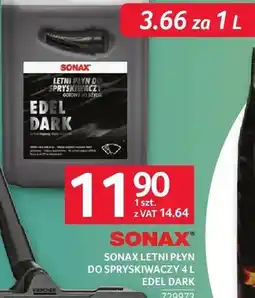 Selgros Płyn Sonax do spryskiwaczy Edel Dark oferta