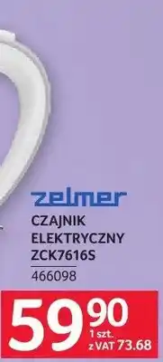 Selgros Czajnik elektryczny zelmer oferta