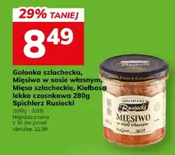 Hitpol Golonka szlachecka, Mięsiwo w sosie własnym, Mięso szlacheckie, Kiełbasa lekko czosnkowa oferta