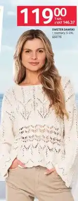 Selgros Sweter damski, rozmiary S-XXL oferta