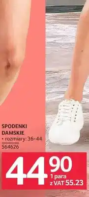 Selgros Spodenki damskie oferta