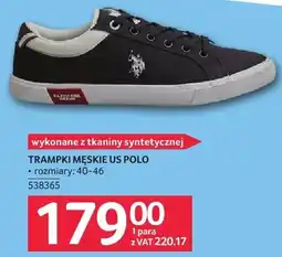 Selgros Trampki męskie US Polo oferta