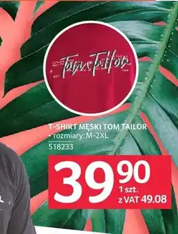 Selgros T-SHIRT MĘSKI TOM TAILOR oferta