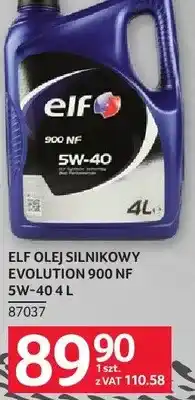 Selgros Olej silnikowy Elf Evolution 900 NF 5W-40 4L z kuponem z Aplikacji oferta
