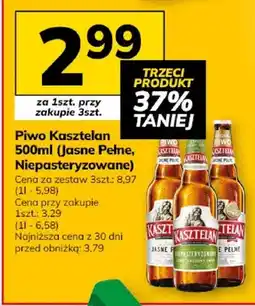 Hitpol Piwo Kasztelan 450ml (Jasne Pełne, Niepasteryzowane) oferta