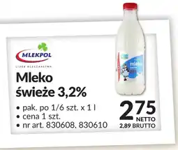 Makro Mleko świeże 3,2% Mlekpol oferta