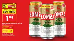Biedronka Piwo Łomża oferta