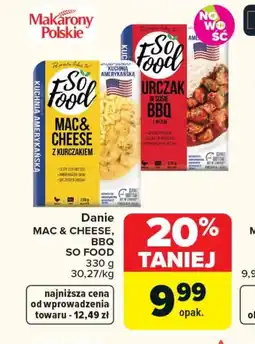 Carrefour Danie gotowe Makarony Polskie oferta