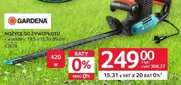 Selgros Nożyce do żywopłotu Gardena oferta