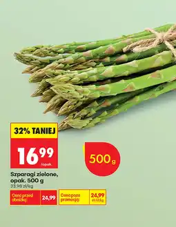 Biedronka Szparagi zielone oferta