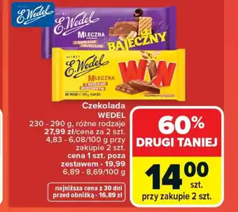 Carrefour Czekolada E. Wedel oferta