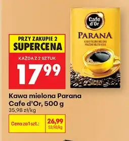 Biedronka Kawa mielona Parana oferta