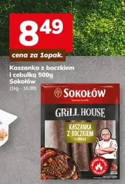 Hitpol Kaszanka z boczkiem i cebulką Grill House oferta