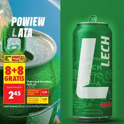 Biedronka Piwo Lech oferta