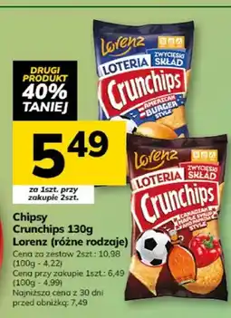Hitpol Chipsy Crunchips Lorenz (różne rodzaje) oferta