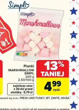 Carrefour Pianki Simpl oferta