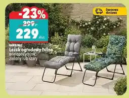 Biedronka Leżak ogrodowy Gardenic oferta