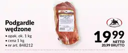 Makro Podgardle wędzone oferta