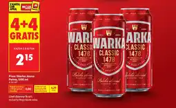 Biedronka Piwo Warka oferta