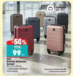 Biedronka Walizka Wings oferta