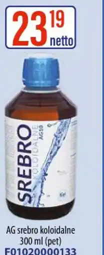 AT AG srebro koloidalne oferta