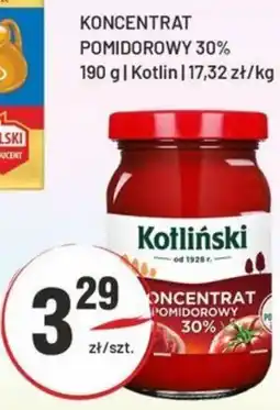 Sedal Koncentrat pomidorowy 30% kotlin oferta