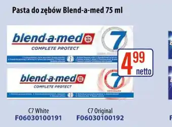 AT Pasta do zębów Blend-a-med oferta