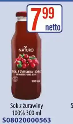 AT Naturo Sok z żurawiny oferta