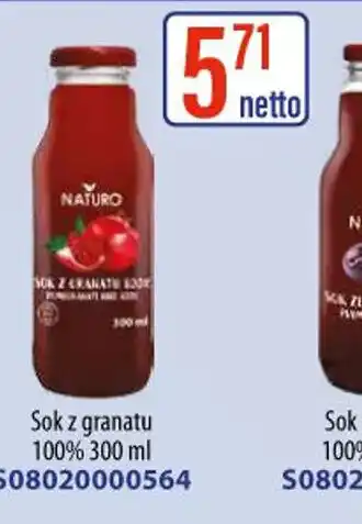 AT Sok z granatu Naturo oferta