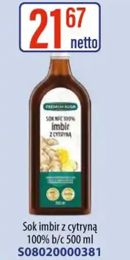 AT Sok imbir z cytryną oferta